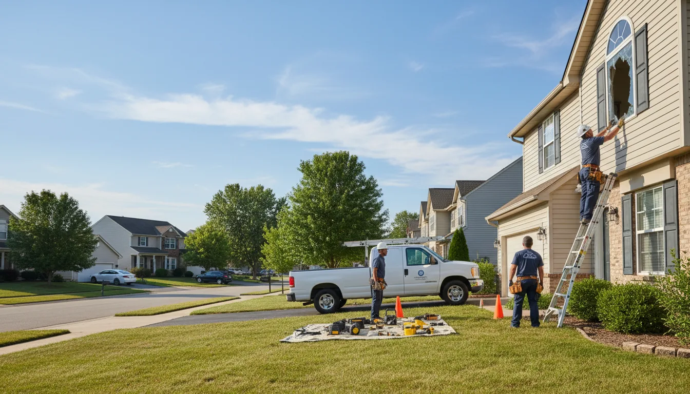 Expert window installer providing residential service in Brimfield, IL